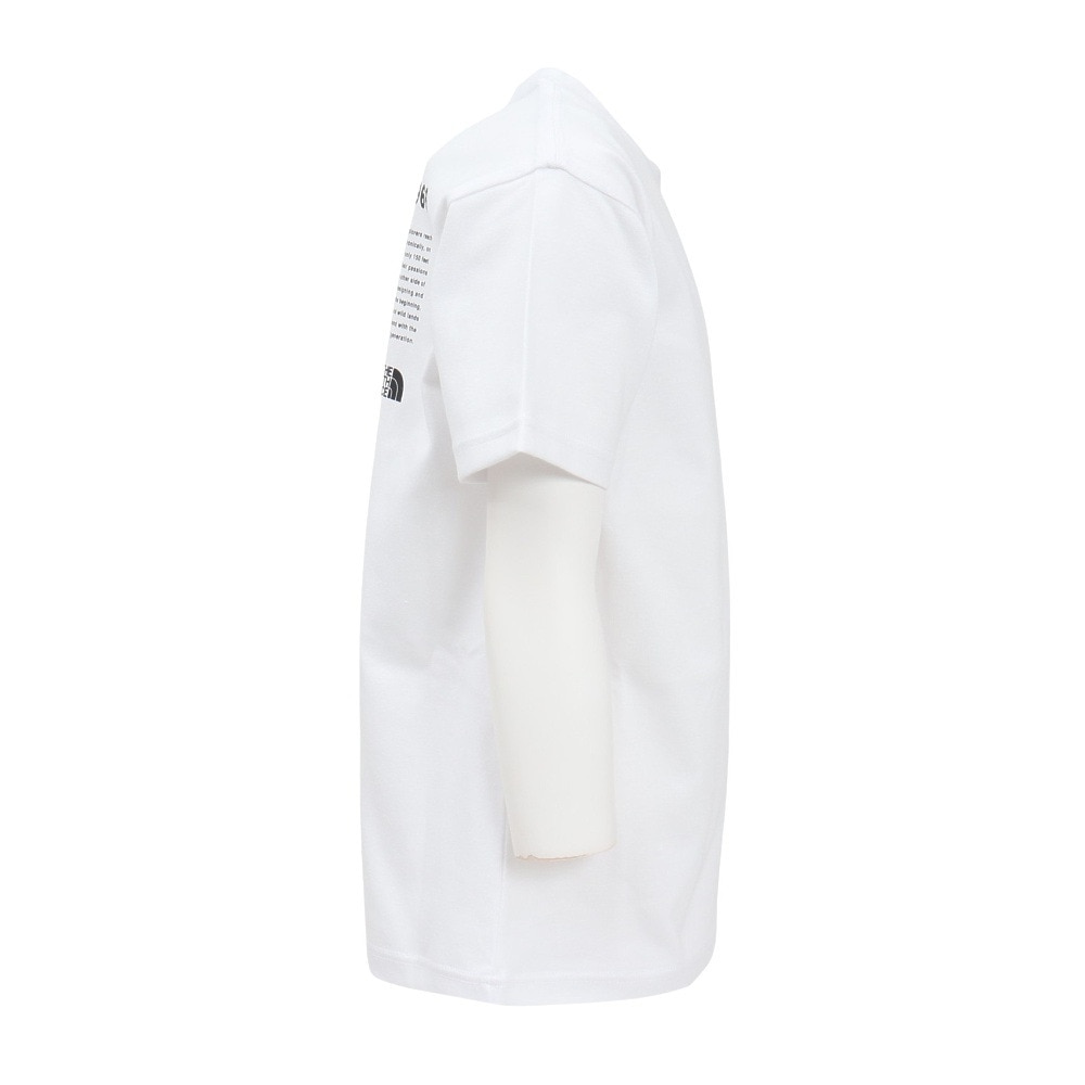 ザ・ノース・フェイス（THE NORTH FACE）（キッズ）ジュニア 半袖 ヒストリカルロゴTシャツ NTJ32356 WW