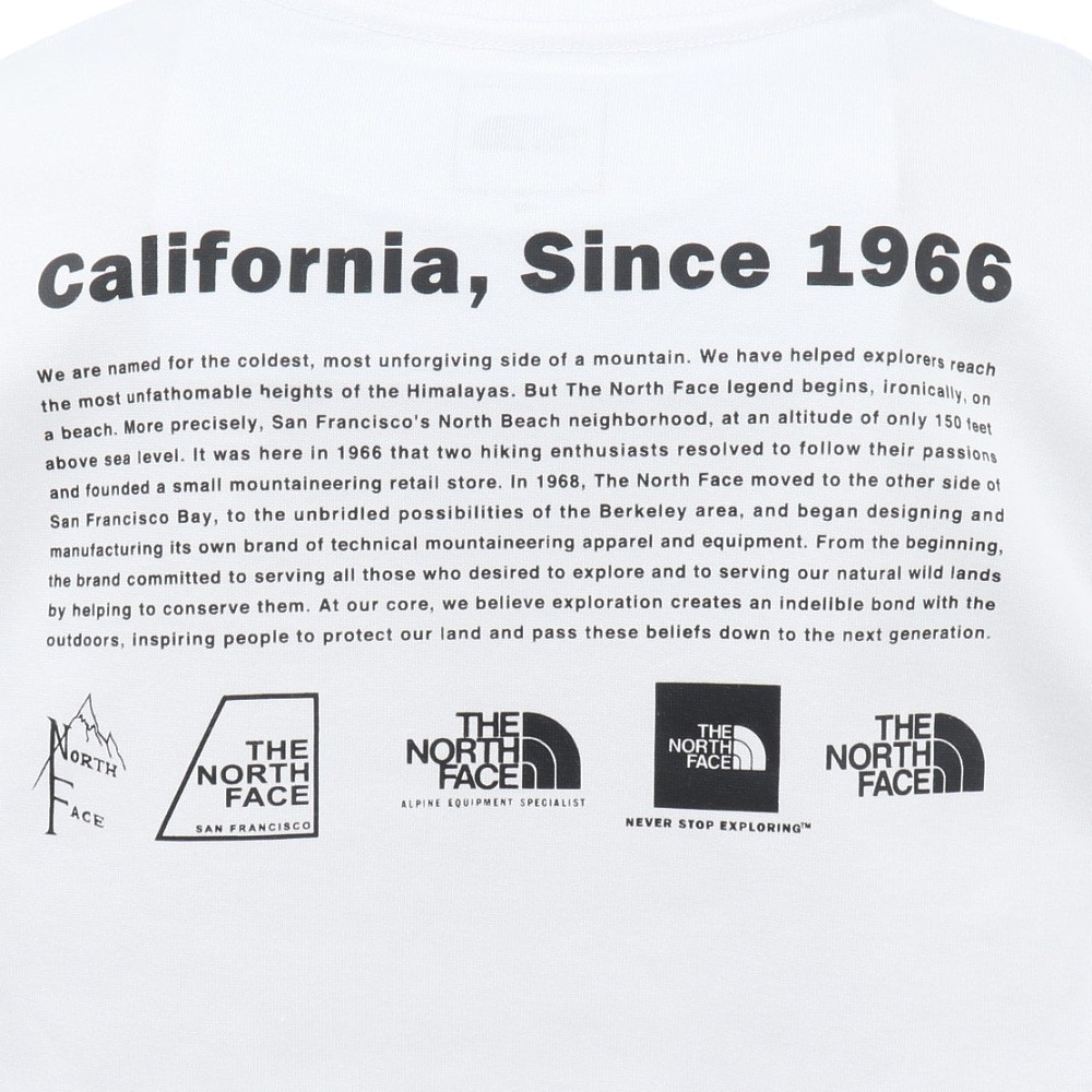 ザ・ノース・フェイス（THE NORTH FACE）（キッズ）ジュニア 半袖 ヒストリカルロゴTシャツ NTJ32356 WW