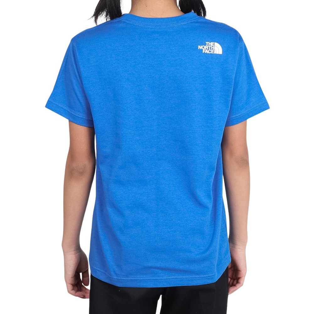 ザ・ノース・フェイス（THE NORTH FACE）（キッズ）ショートスリーブ スモールスクエアロゴ 半袖Tシャツ NTJ32358 HB