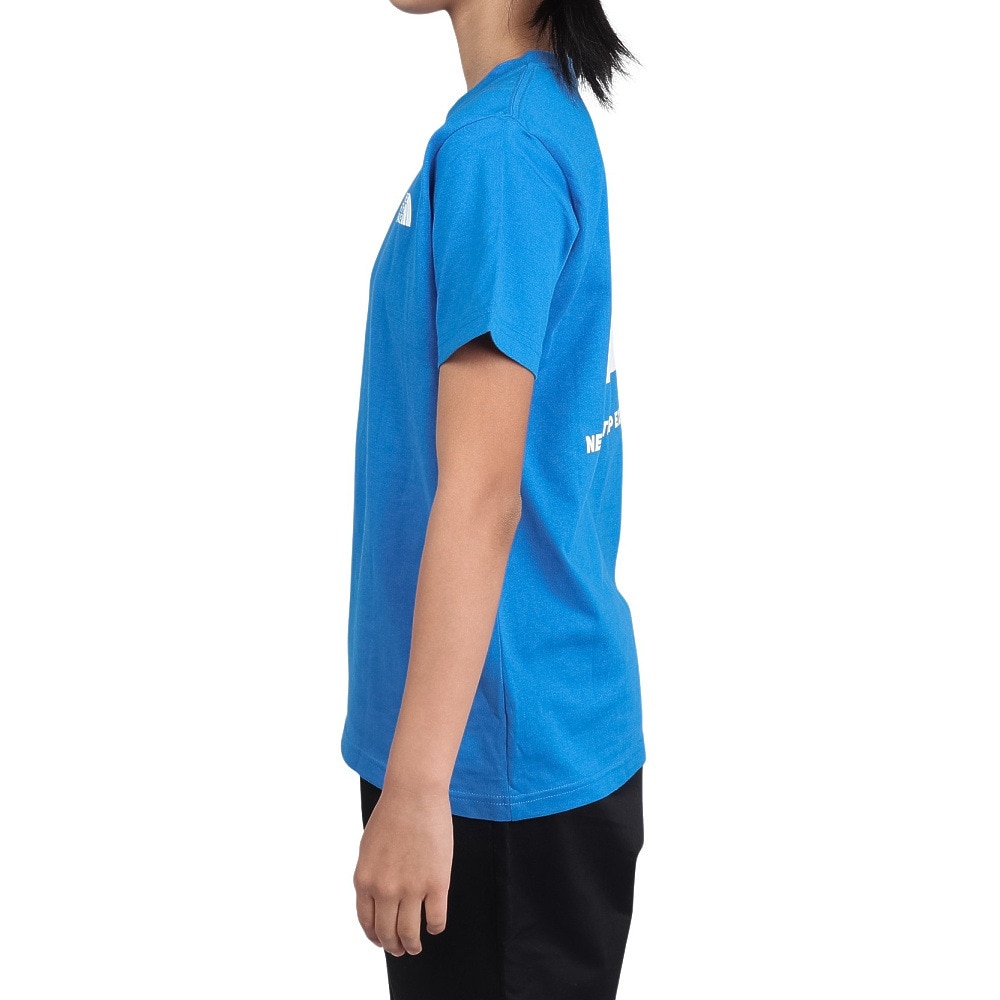 ザ・ノース・フェイス（THE NORTH FACE）（キッズ）ジュニア ショートスリーブ バックスクエアロゴ 半袖Tシャツ NTJ32538 HB