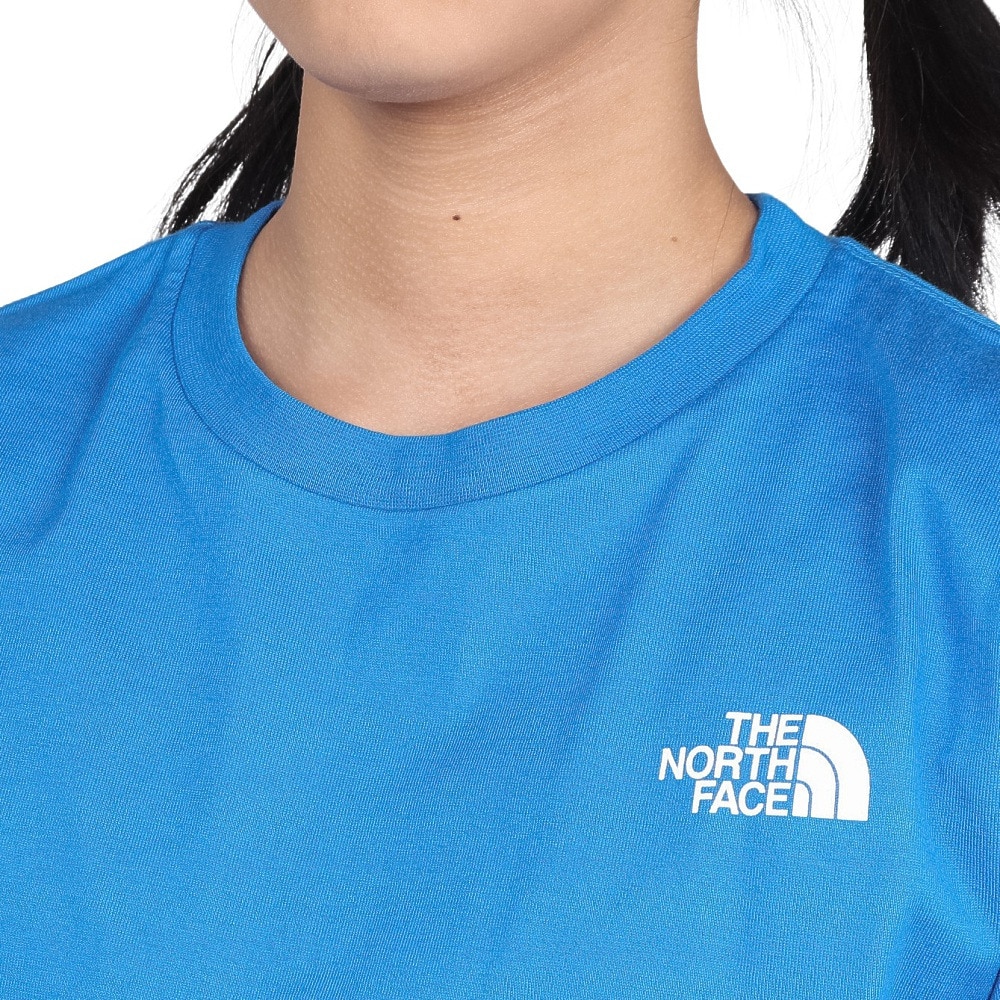 ザ・ノース・フェイス（THE NORTH FACE）（キッズ）ジュニア ショートスリーブ バックスクエアロゴ 半袖Tシャツ NTJ32538 HB