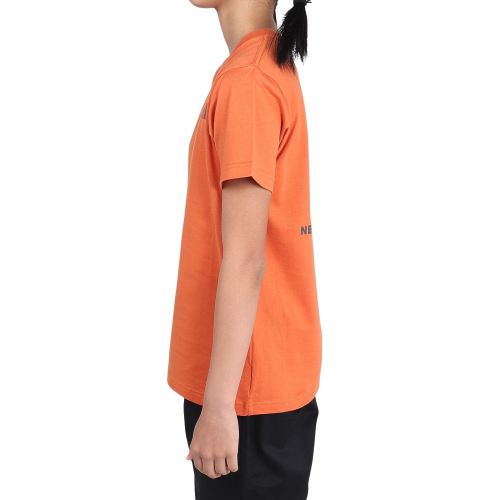ザ・ノース・フェイス（THE NORTH FACE）（キッズ）ジュニア ショートスリーブ バックスクエアロゴ 半袖Tシャツ NTJ32538 IB