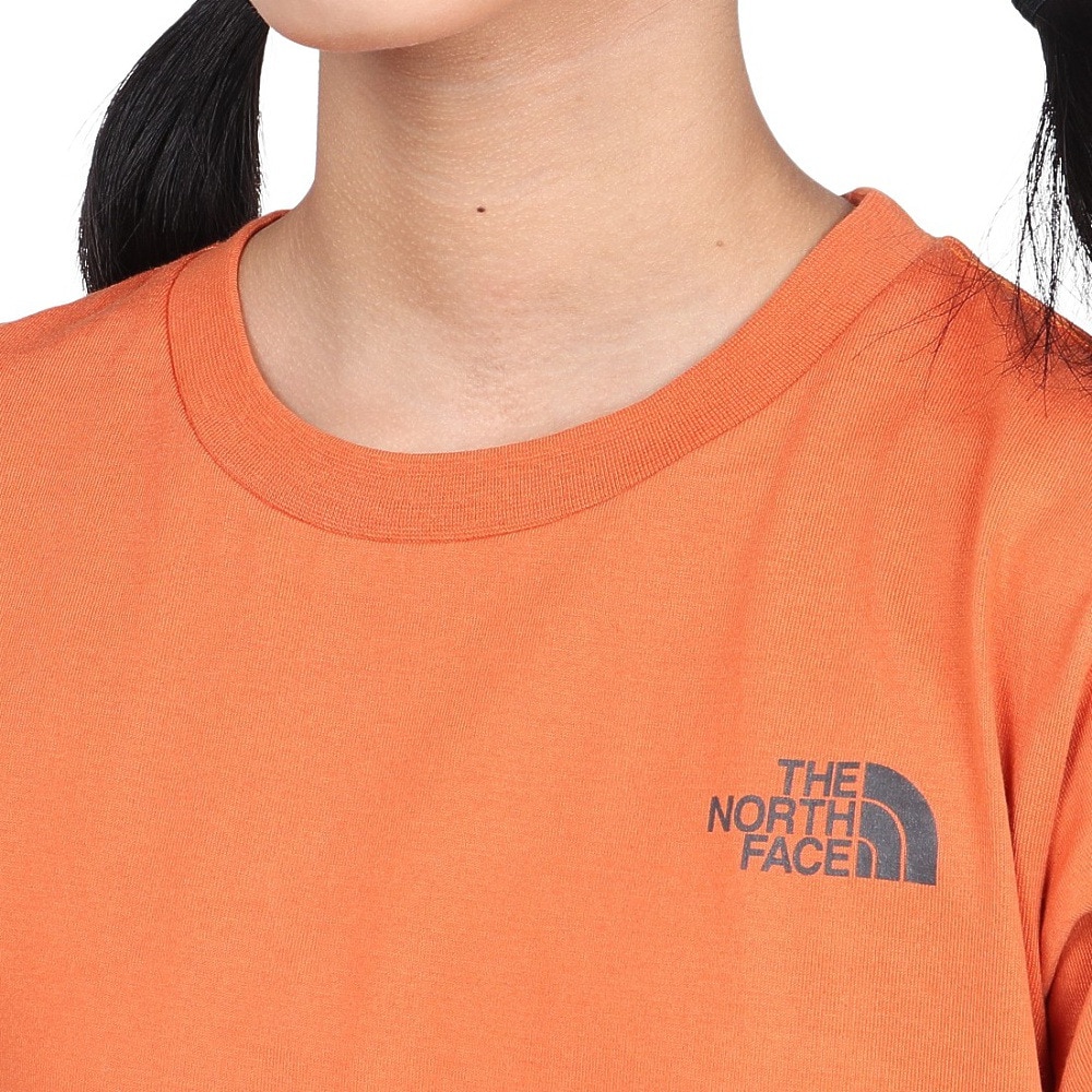 ザ・ノース・フェイス（THE NORTH FACE）（キッズ）ジュニア ショートスリーブ バックスクエアロゴ 半袖Tシャツ NTJ32538 IB