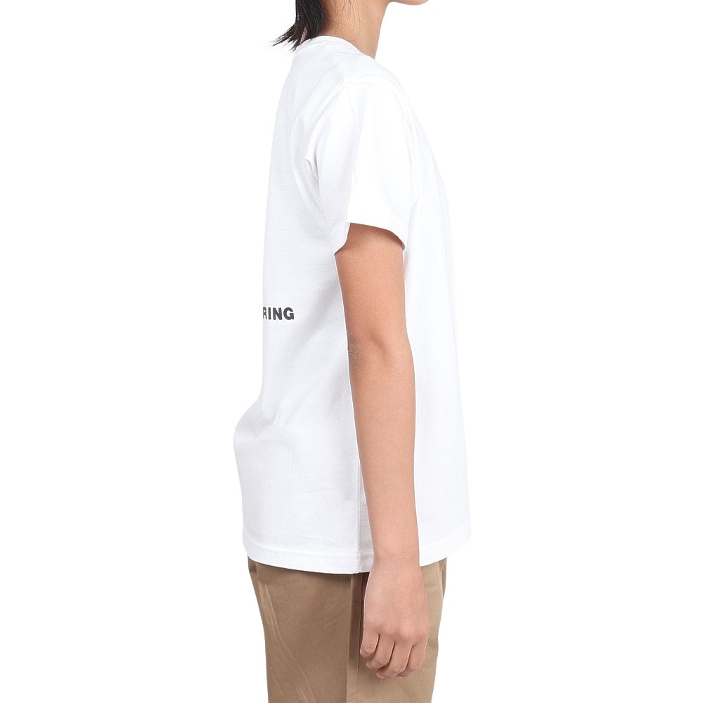 ザ・ノース・フェイス（THE NORTH FACE）（キッズ）ジュニア ショートスリーブ バックスクエアロゴ 半袖Tシャツ NTJ32538 W