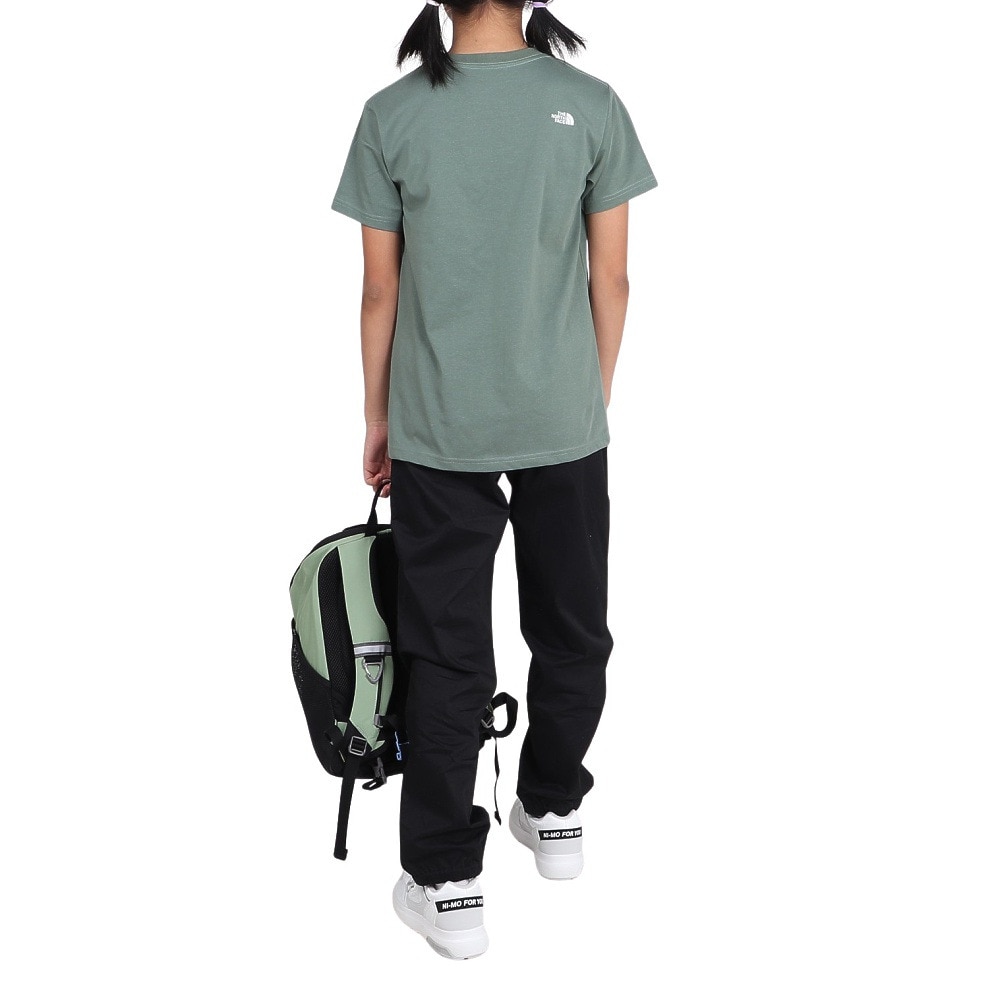 ザ・ノース・フェイス（THE NORTH FACE）（キッズ）ショートスリーブ ヌプシ半袖Tシャツ NTJ32540 DG