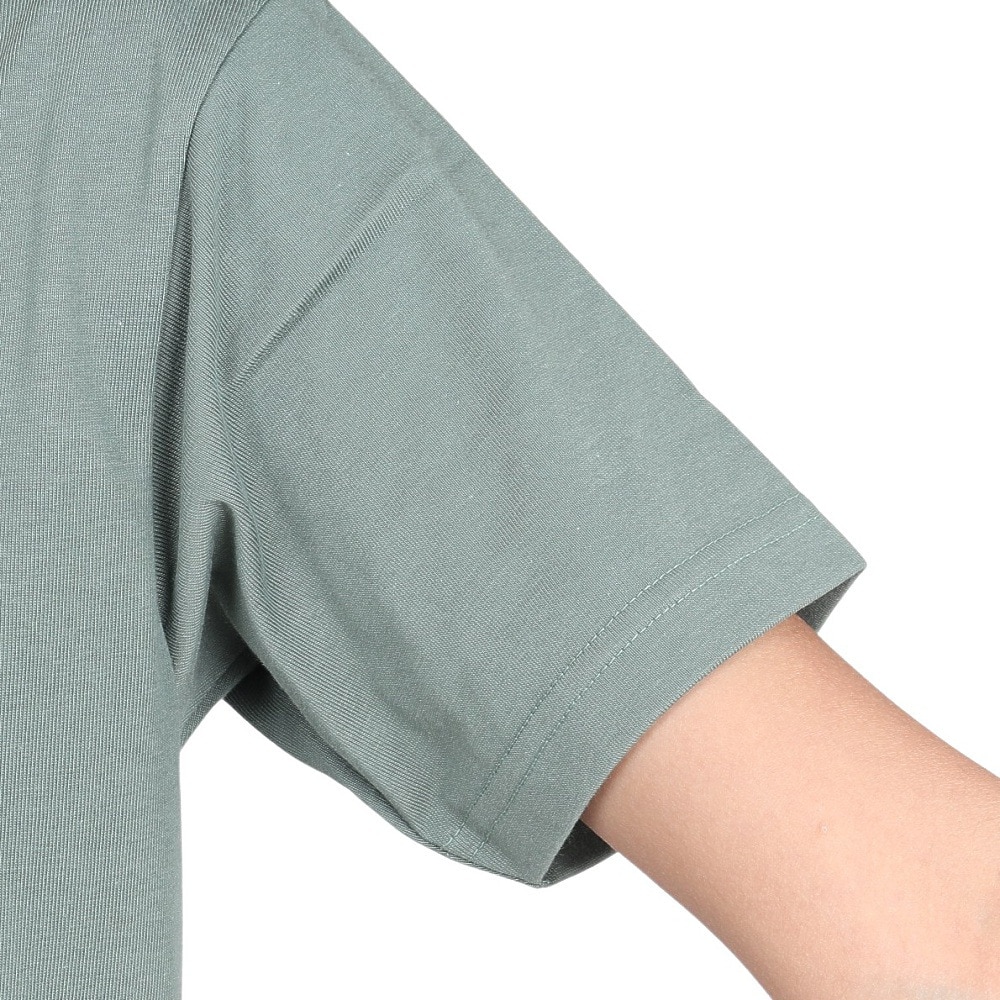 ザ・ノース・フェイス（THE NORTH FACE）（キッズ）ショートスリーブ ヌプシ半袖Tシャツ NTJ32540 DG