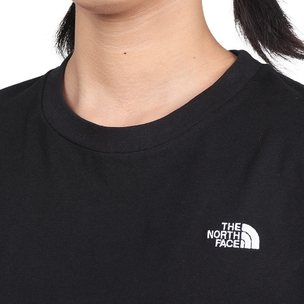 ザ・ノース・フェイス（THE NORTH FACE）（キッズ）ショートスリーブ ヌプシ半袖Tシャツ NTJ32540 K
