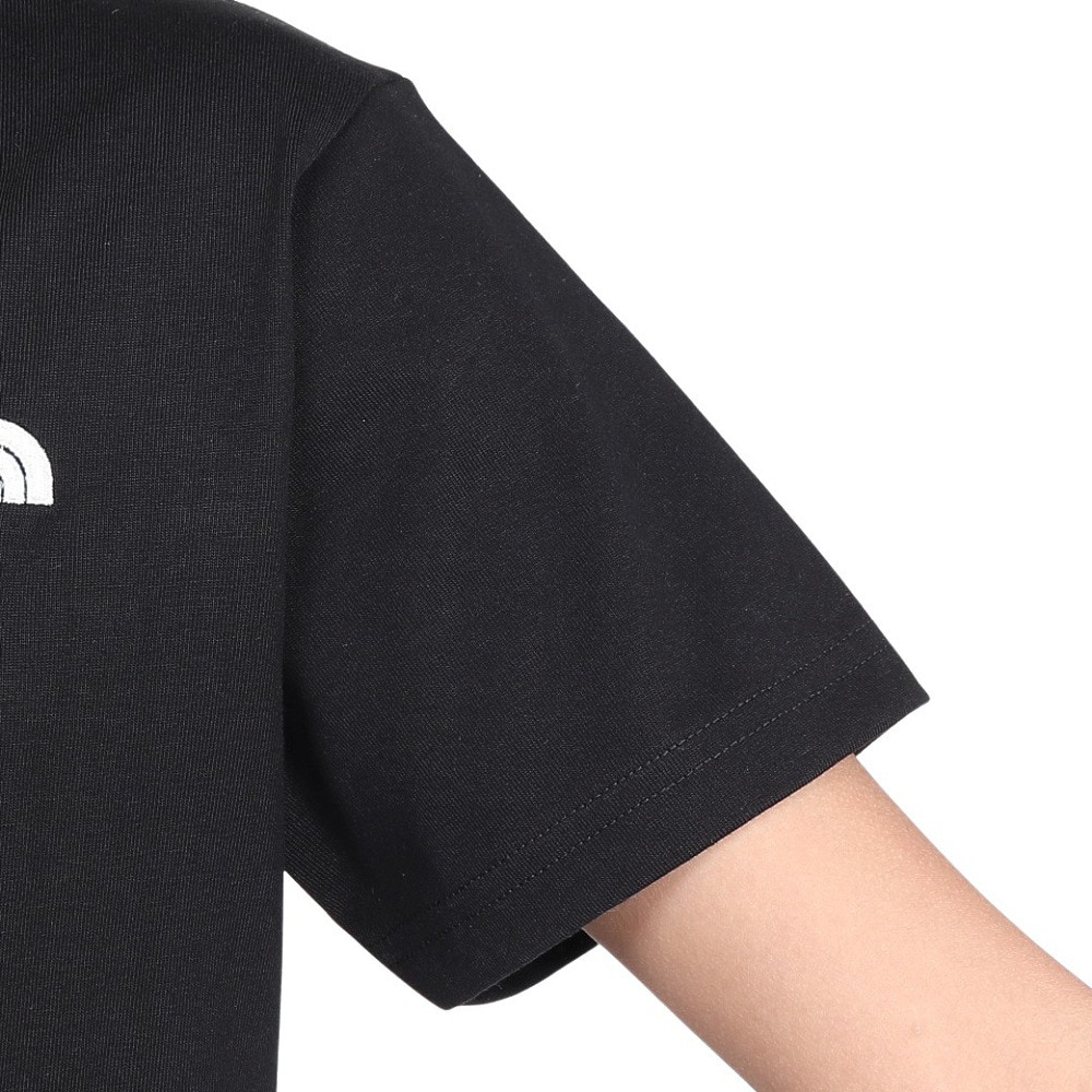 ザ・ノース・フェイス（THE NORTH FACE）（キッズ）ショートスリーブ ヌプシ半袖Tシャツ NTJ32540 K