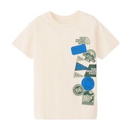 (キッズ)キッズ Tシャツ ショートスリーブルミナスグラフィックティー NTJ32561 WD