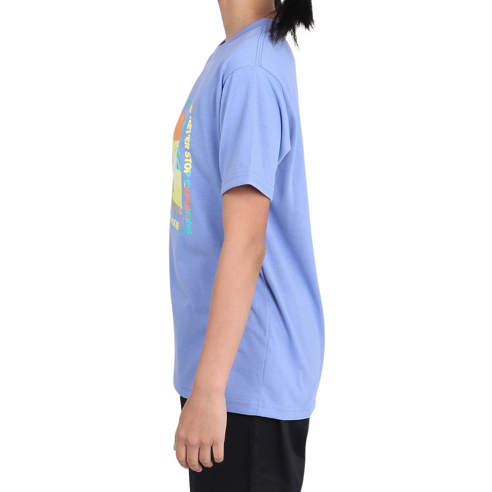 ザ・ノース・フェイス（THE NORTH FACE）（キッズ）ジュニア ショートスリーブ ゲットモテッドグラフィック 半袖Tシャツ NTJ32575 VB