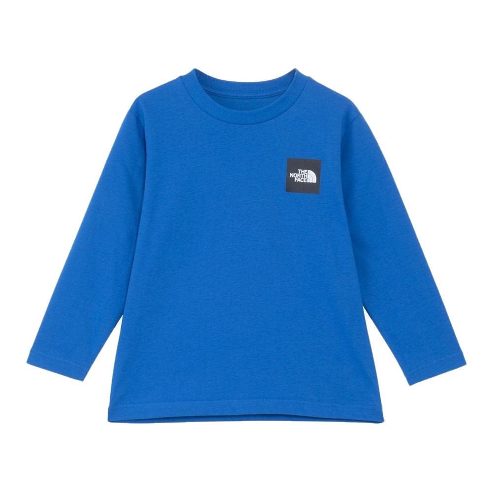 ザ・ノース・フェイス（THE NORTH FACE）（キッズ）トドラー ロングスリーブ スモールスクエアロゴ 長袖Tシャツ NTT32531 HB