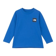 (キッズ)トドラー ロングスリーブ スモールスクエアロゴ 長袖Tシャツ NTT32531 HB
