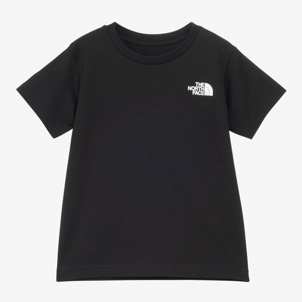 ザ・ノース・フェイス（THE NORTH FACE）（キッズ）トドラー ショートスリーブ バックスクエアロゴ 半袖Tシャツ NTT32538 K