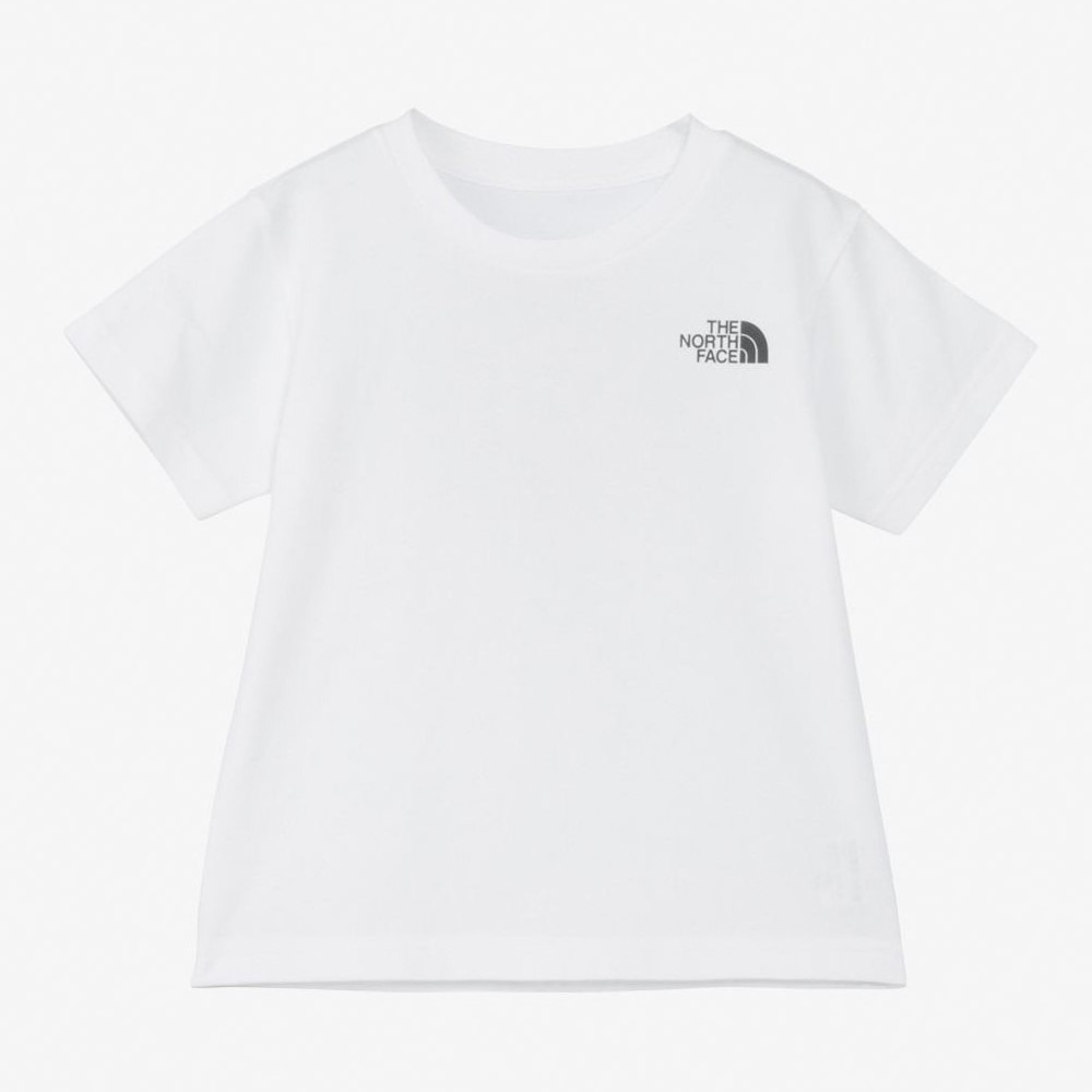 ザ・ノース・フェイス（THE NORTH FACE）（キッズ）トドラー ショートスリーブ バックスクエアロゴ 半袖Tシャツ NTT32538 W
