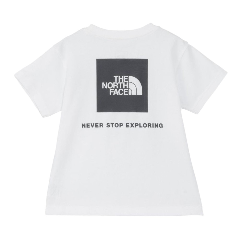 ザ・ノース・フェイス（THE NORTH FACE）（キッズ）トドラー ショートスリーブ バックスクエアロゴ 半袖Tシャツ NTT32538 W