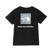 (キッズ)トドラー Tシャツ トスリーブバンダナスクェアロゴティー NTT32546 K
