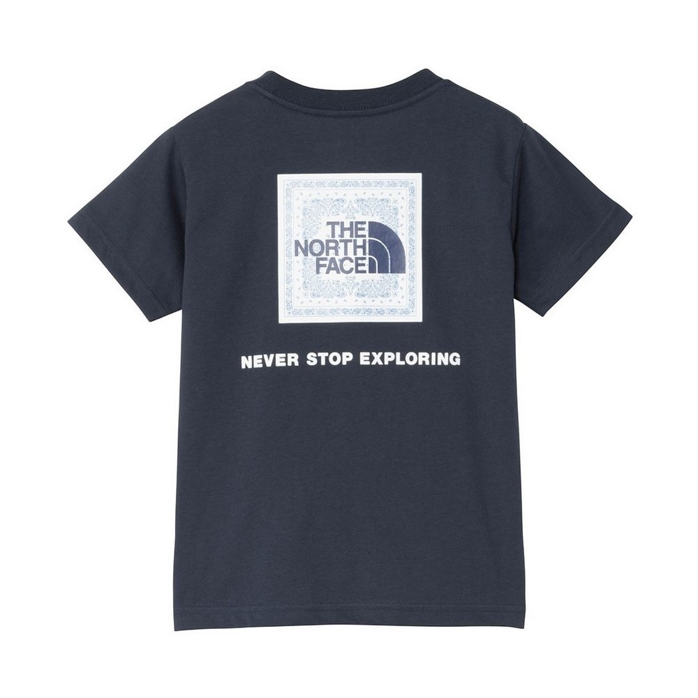 ザ・ノース・フェイス（THE NORTH FACE）（キッズ）トドラー Tシャツ トスリーブバンダナスクェアロゴティー NTT32546 UN