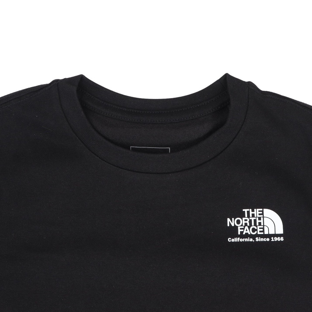 ザ・ノース・フェイス（THE NORTH FACE）（キッズ）ジュニア 半袖 ヒストリカルロゴTシャツ NTT32556 K