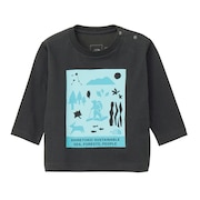 (キッズ)ベビー ロングスリーブシレトコトコTシャツ NTB82530ST AG