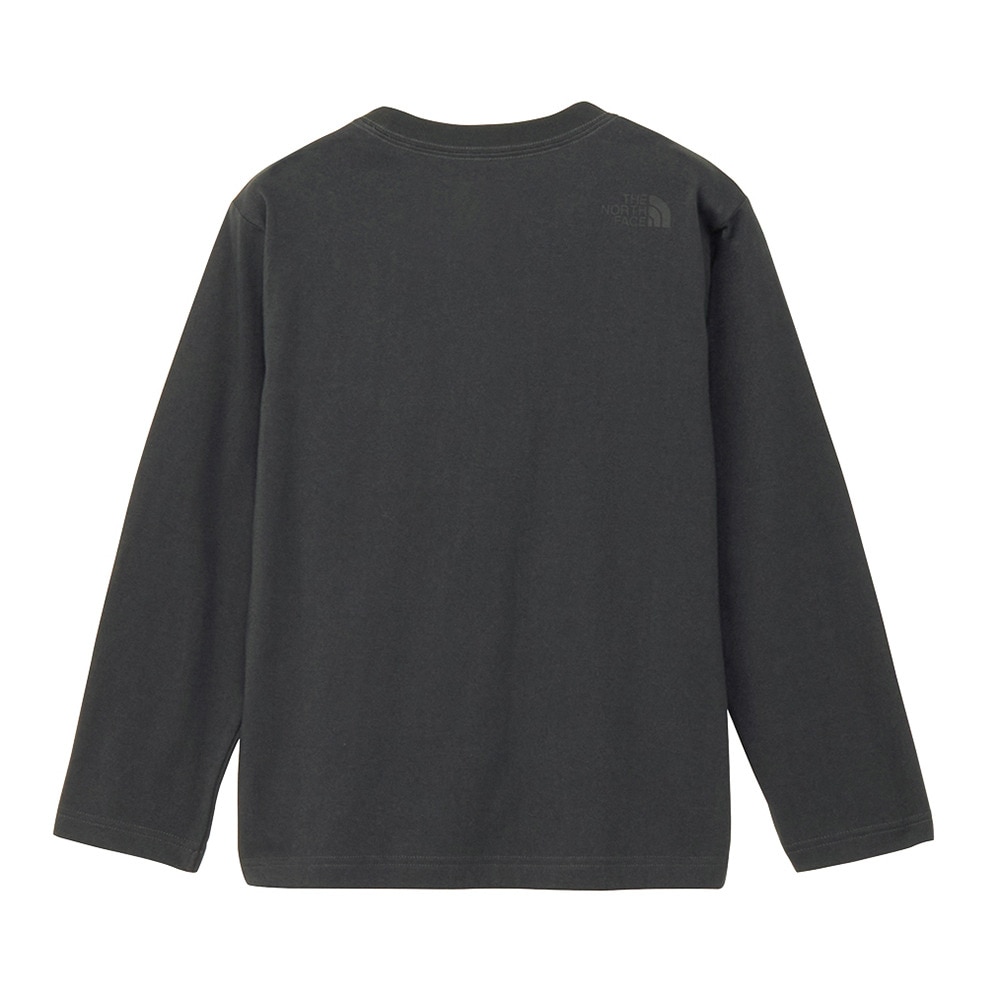 ザ・ノース・フェイス（THE NORTH FACE）（キッズ）キッズ ロングスリーブスモールスクエアロゴTシャツ NTJ32357 AG