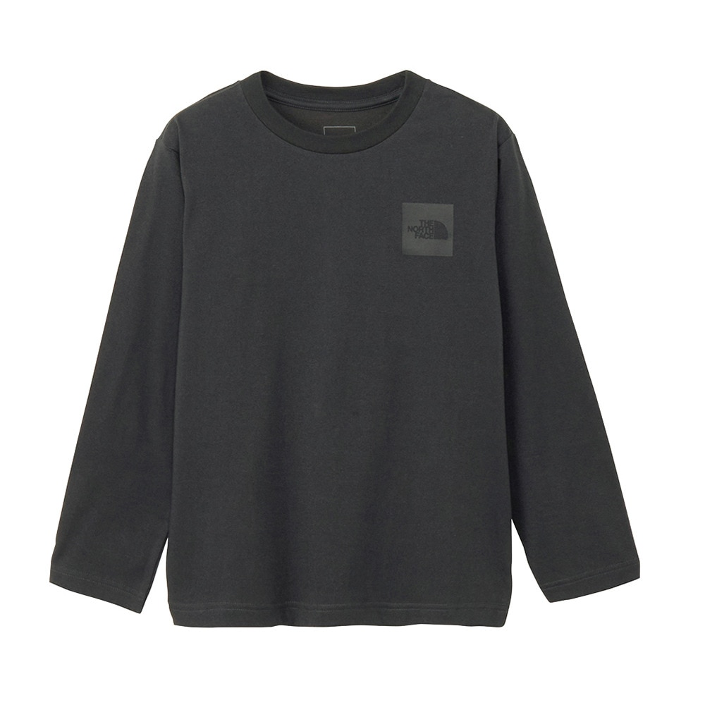 ザ・ノース・フェイス（THE NORTH FACE）（キッズ）キッズ ロングスリーブスモールスクエアロゴTシャツ NTJ32357 AG