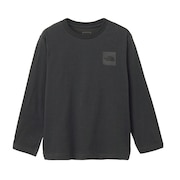 (キッズ)キッズ ロングスリーブスモールスクエアロゴTシャツ NTJ32357 AG