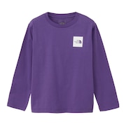 (キッズ)キッズ ロングスリーブスモールスクエアロゴTシャツ NTJ32357 TP