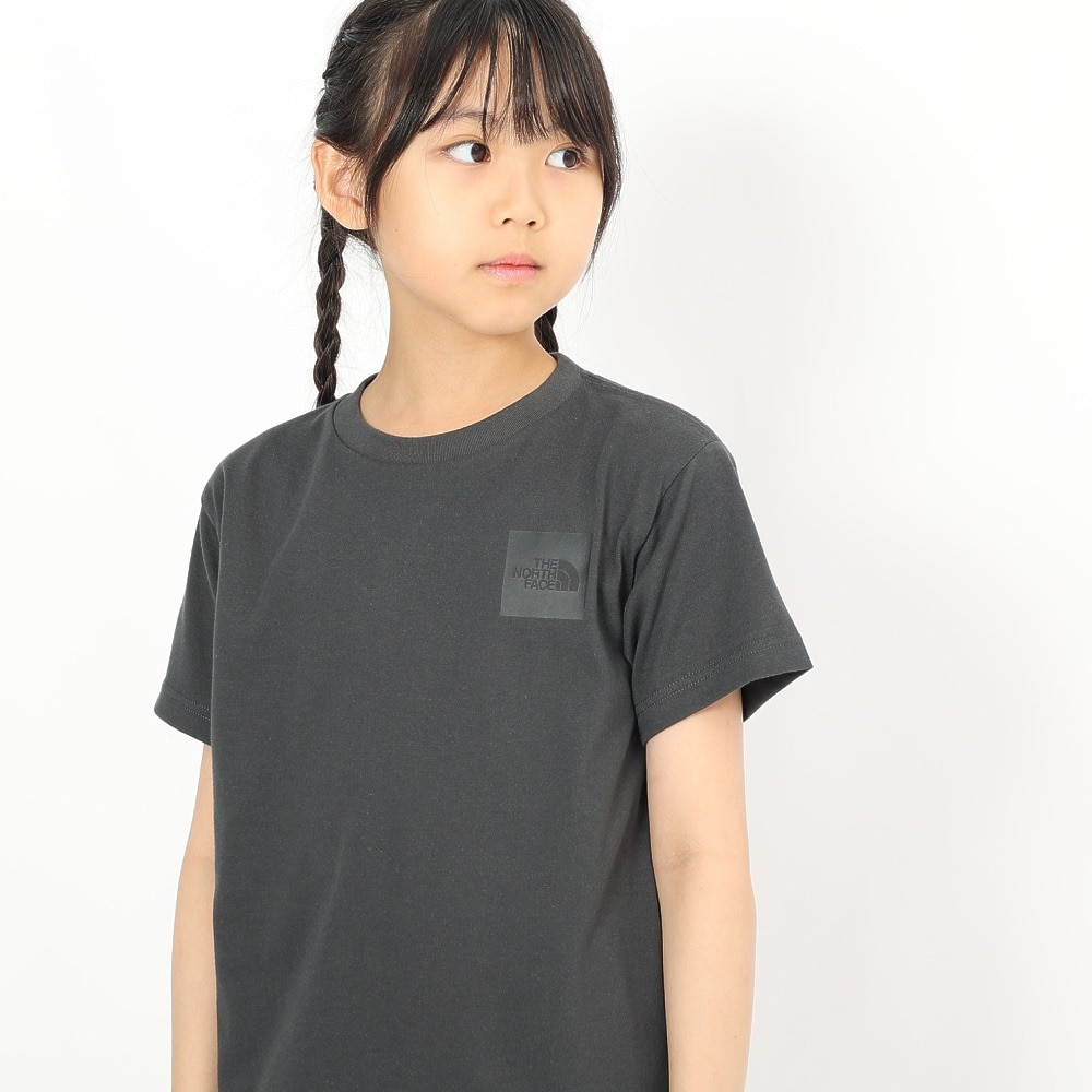 ザ・ノース・フェイス（THE NORTH FACE）（キッズ）ショートスリーブ スモールスクエアロゴ Tシャツ NTJ32358 AG