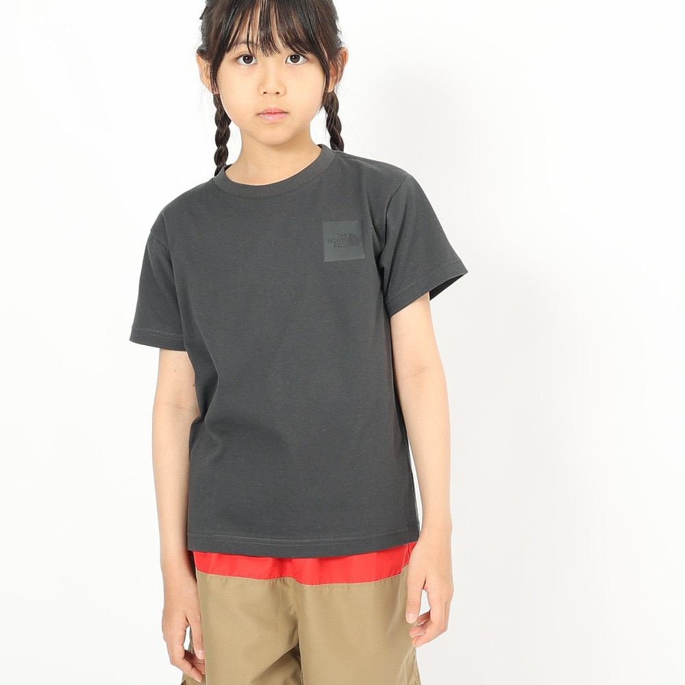ザ・ノース・フェイス（THE NORTH FACE）（キッズ）ショートスリーブ スモールスクエアロゴ Tシャツ NTJ32358 AG