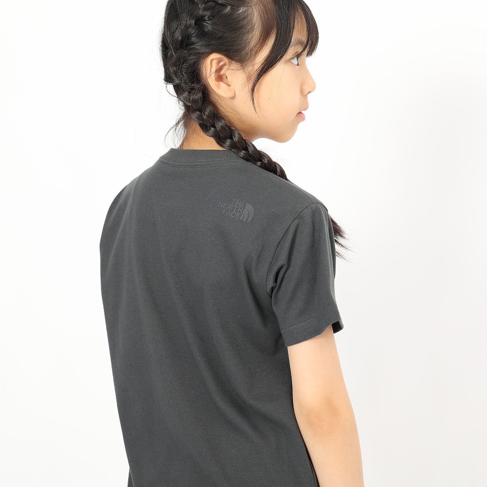 ザ・ノース・フェイス（THE NORTH FACE）（キッズ）ショートスリーブ スモールスクエアロゴ Tシャツ NTJ32358 AG