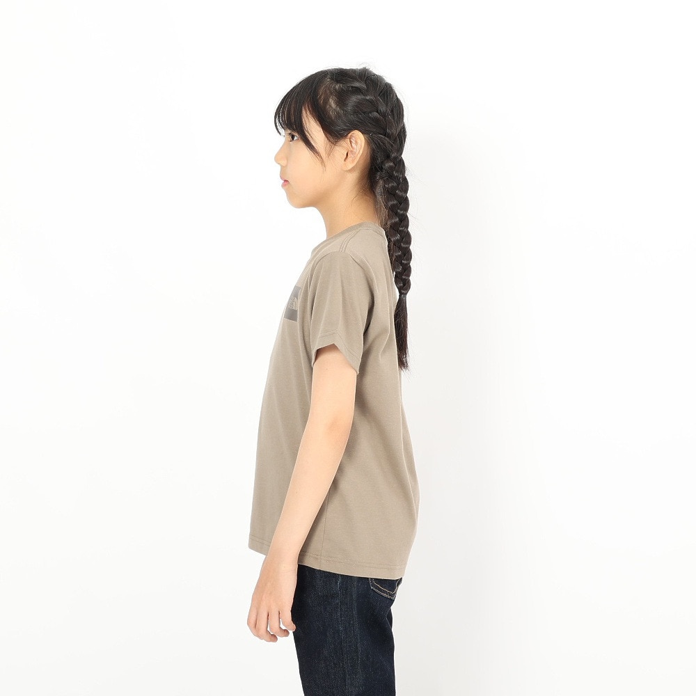 ザ・ノース・フェイス（THE NORTH FACE）（キッズ）ショートスリーブ スモールスクエアロゴ Tシャツ NTJ32358 MR