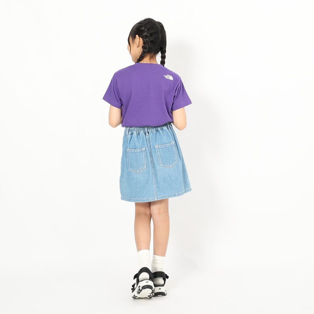 ザ・ノース・フェイス（THE NORTH FACE）（キッズ）ショートスリーブ スモールスクエアロゴ Tシャツ NTJ32358 TP