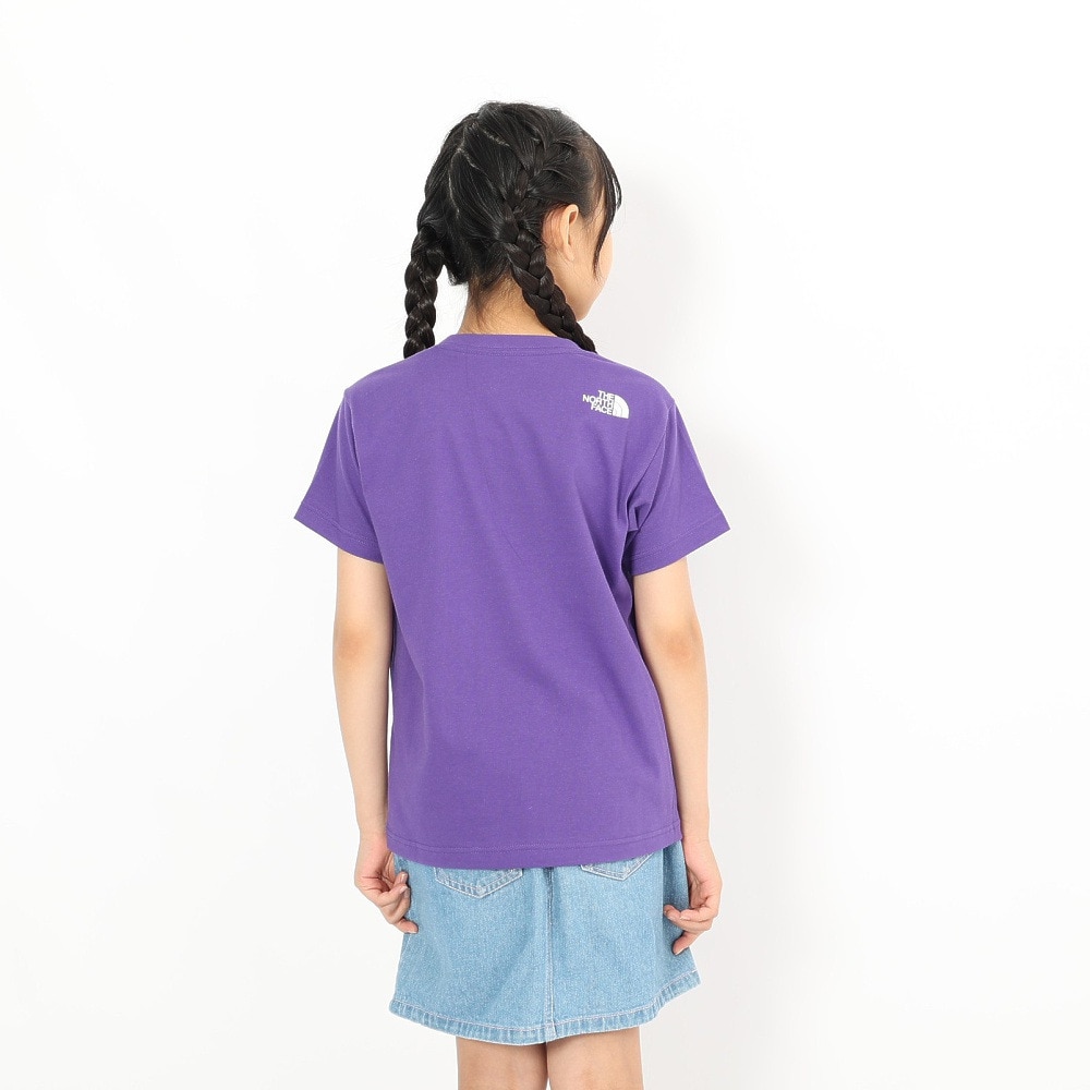 ザ・ノース・フェイス（THE NORTH FACE）（キッズ）ショートスリーブ スモールスクエアロゴ Tシャツ NTJ32358 TP
