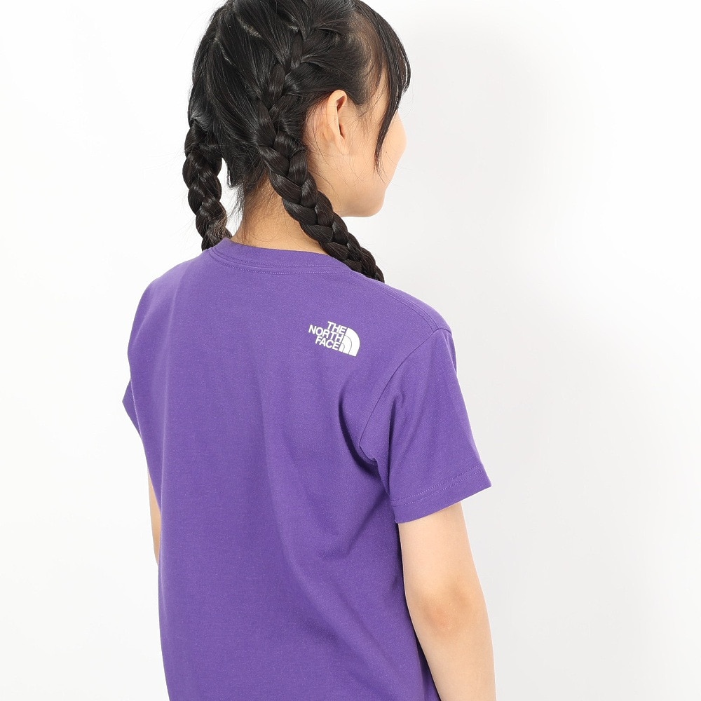 ザ・ノース・フェイス（THE NORTH FACE）（キッズ）ショートスリーブ スモールスクエアロゴ Tシャツ NTJ32358 TP