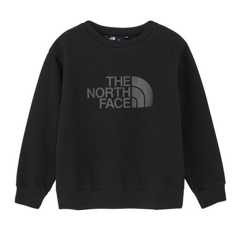 ザ・ノース・フェイス（THE NORTH FACE）（キッズ）スウェットグラフィック クルーネック NTJ62561 K