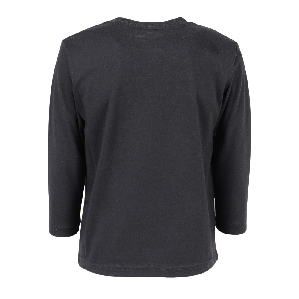 ザ・ノース・フェイス（THE NORTH FACE）（キッズ）ジュニア 長袖 トドラー ロングスリーブ スモールスクエアロゴ Tシャツ NTT32531 AG UVカット