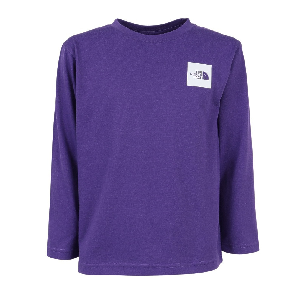 ザ・ノース・フェイス（THE NORTH FACE）（キッズ）トドラー ロングスリーブ スモールスクエアロゴTシャツ NTT32531 TP