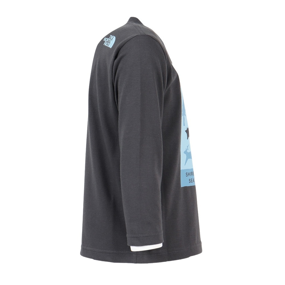 ザ・ノース・フェイス（THE NORTH FACE）（キッズ）ジュニア 長袖 ロングスリーブ シレトコトコティー SHIRETOKO TOKO T NTT82530ST AG UVカット