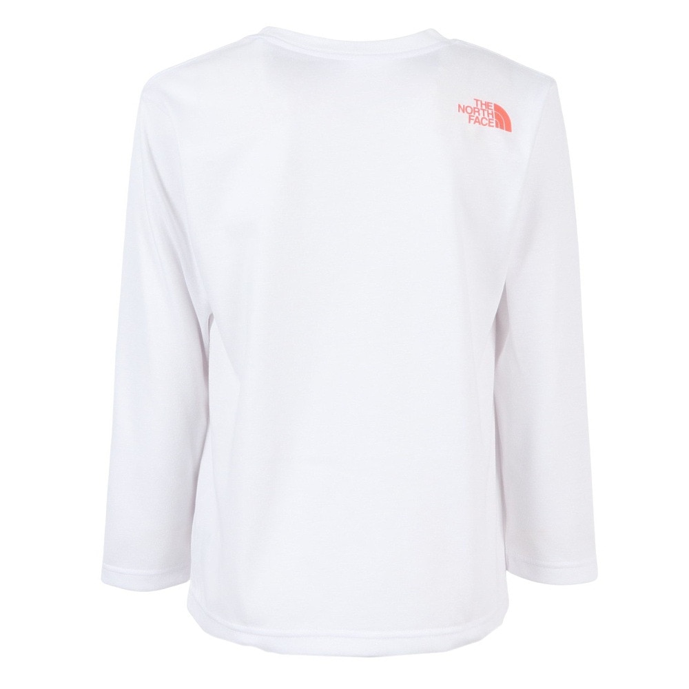 ザ・ノース・フェイス（THE NORTH FACE）（キッズ）ジュニア 長袖 ロングスリーブ シレトコトコティー SHIRETOKO TOKO T NTT82530ST W UVカット