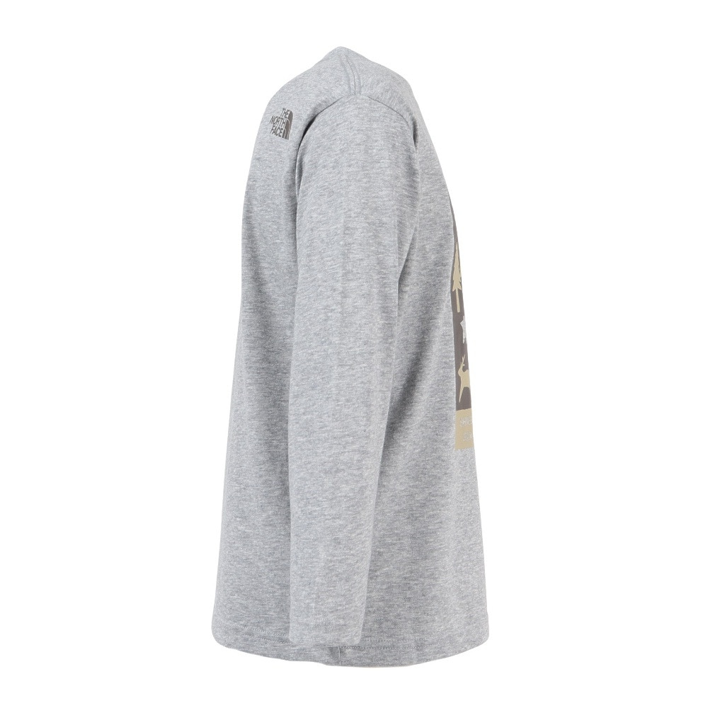 ザ・ノース・フェイス（THE NORTH FACE）（キッズ）ジュニア 長袖 ロングスリーブ シレトコトコティー SHIRETOKO TOKO T NTT82530ST Z UVカット