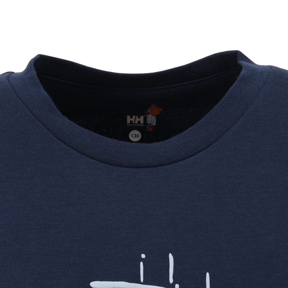 ヘリーハンセン（HELLY HANSEN）（キッズ）ジュニア 長袖 ロンT HELLY BEAR AURORA HJ32561 ON
