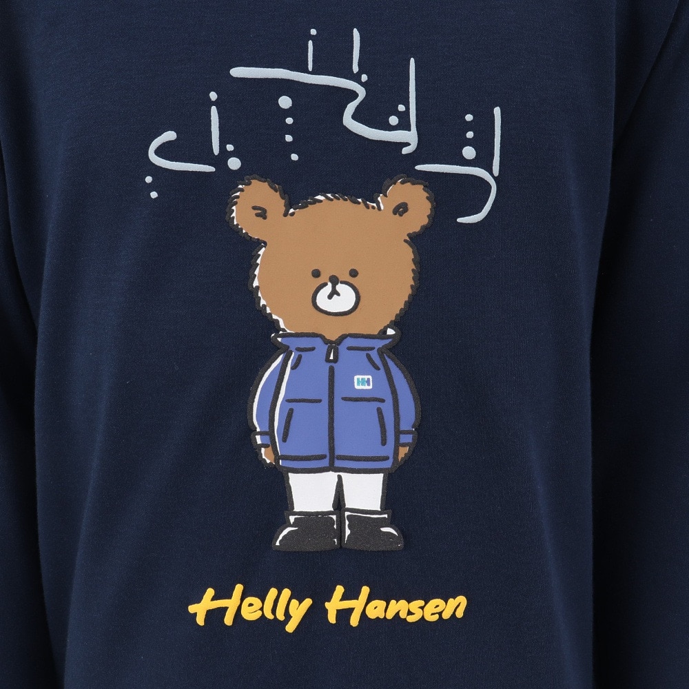 ヘリーハンセン（HELLY HANSEN）（キッズ）ジュニア 長袖 ロンT HELLY BEAR AURORA HJ32561 ON