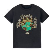 (キッズ)ジュニア 半袖 ルミナスグラフィックTシャツ NTJ32630 K
