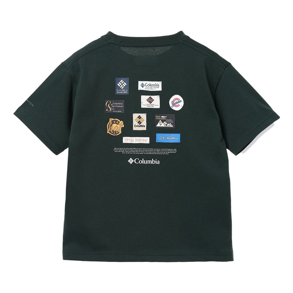 ユーススタックブルックグラフィックショートスリーブTシャツ PY4881 370