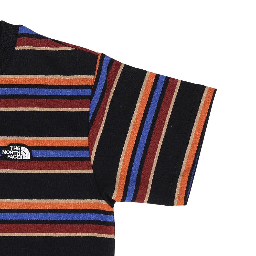 新品あり！ノースフェイス　エクストララージ（110cm）Tシャツ ハーフパンツ ザ・ノース・フェイス（THE NORTH FACE）（キッズ）ジュニア ボーダーT