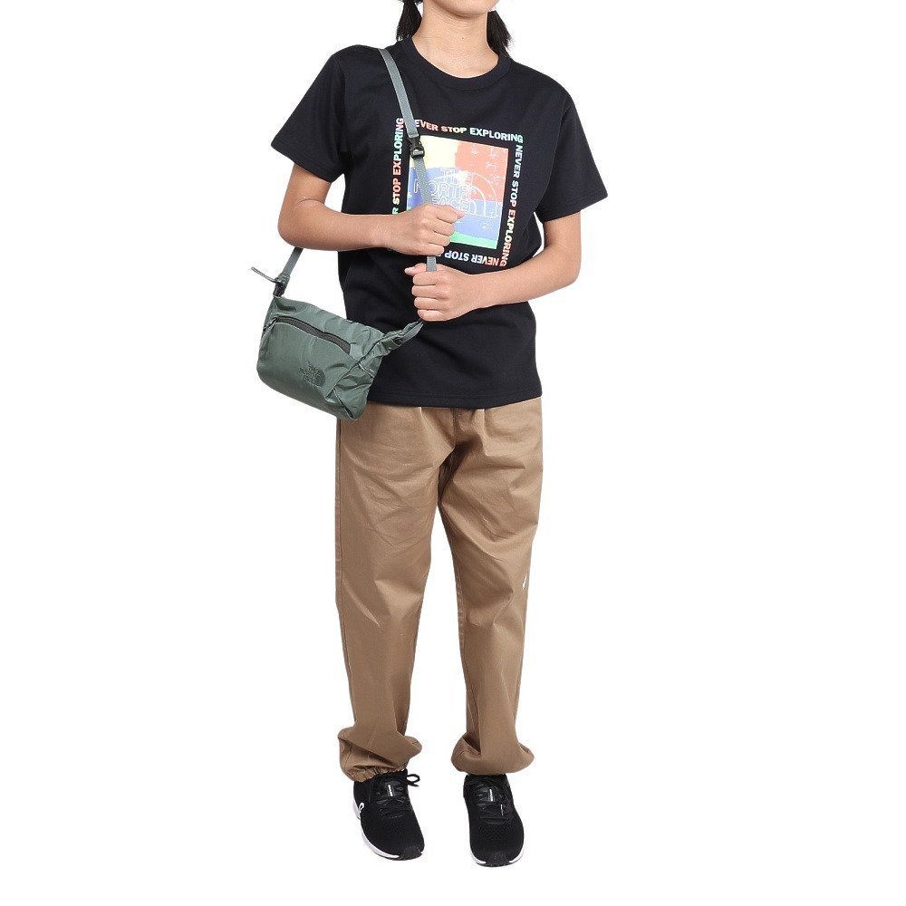 ジュニア ショートスリーブ ゲットモテッドグラフィック 半袖Tシャツ NTJ32575 K 速乾 10