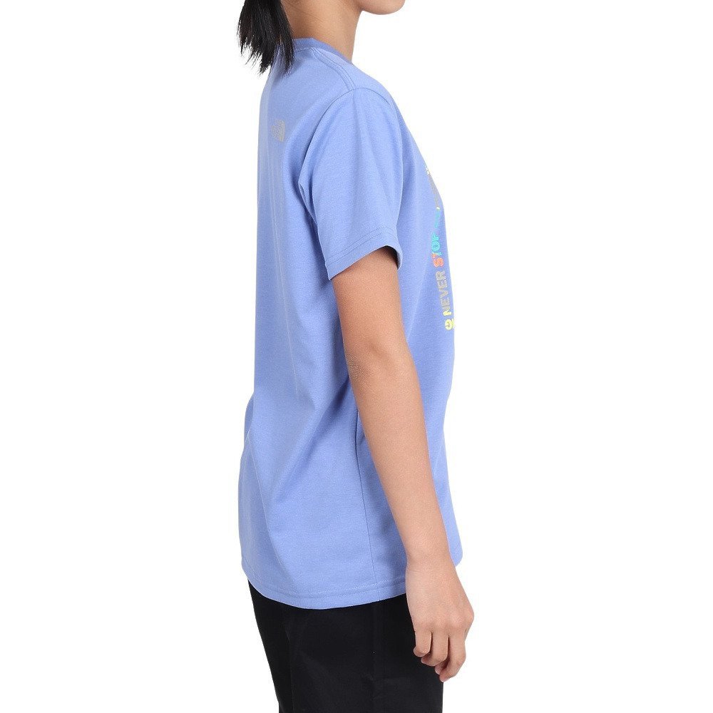 ジュニア ショートスリーブ ゲットモテッドグラフィック 半袖Tシャツ NTJ32575 VB 速乾 5