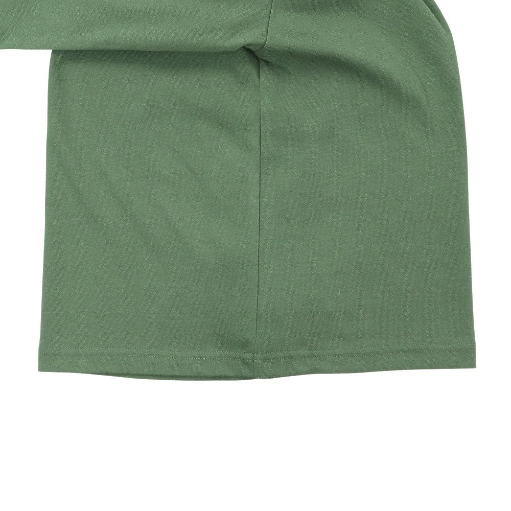ロングスリーブ スモールスクエアロゴ Tシャツ NTT32531 DG 5