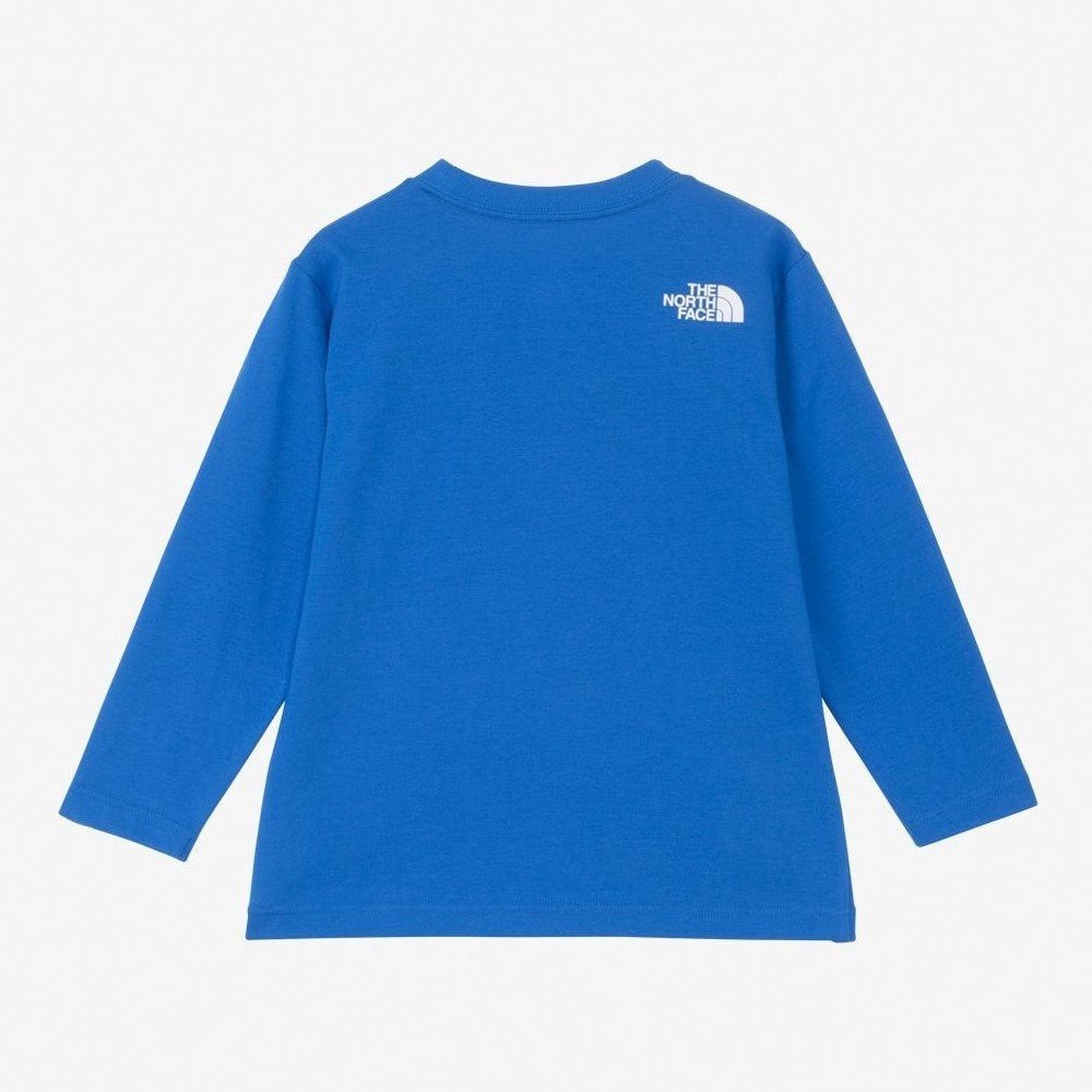 トドラー ロングスリーブ スモールスクエアロゴ 長袖Tシャツ NTT32531 HB 2
