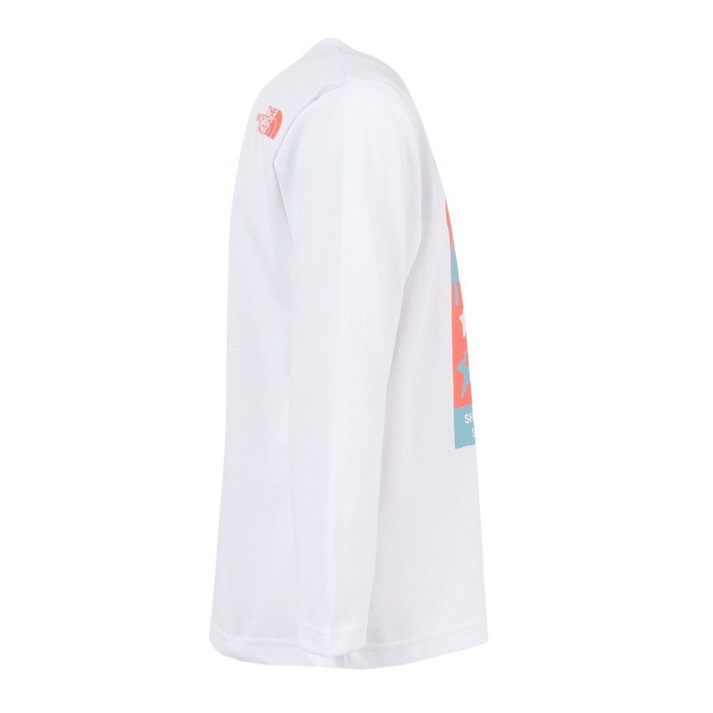 トドラー ロングスリーブ シレトコトコ 長袖Tシャツ NTT82530ST W UVカット 4